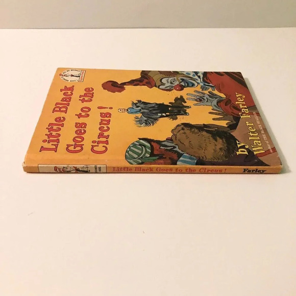 Vtg 1963 Little Black Goes to the Circus  HC Books Walter Farley - Picture 3 of 16